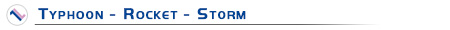 Titre paoli Typhoon Rocket Storm